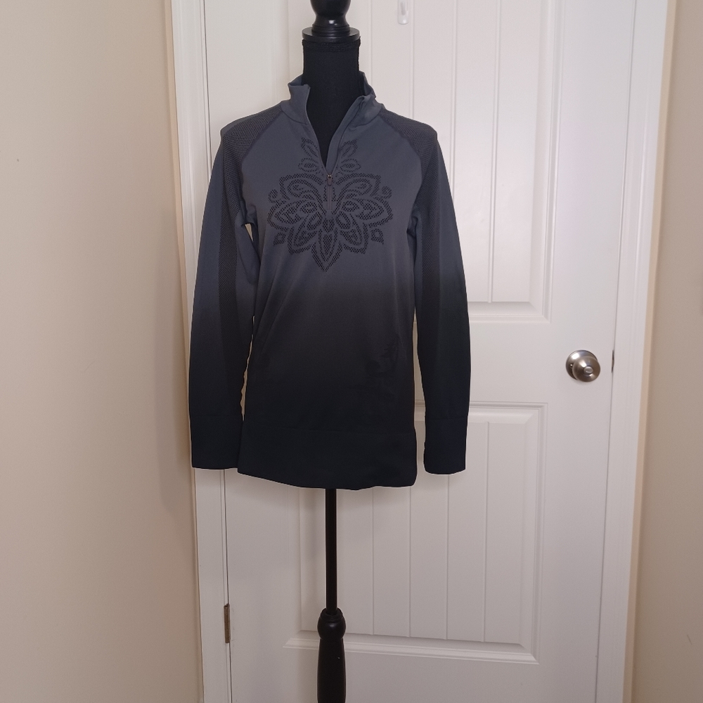 Athleta Quarter Zip Ombre Tech Pullover Active To… - image 2